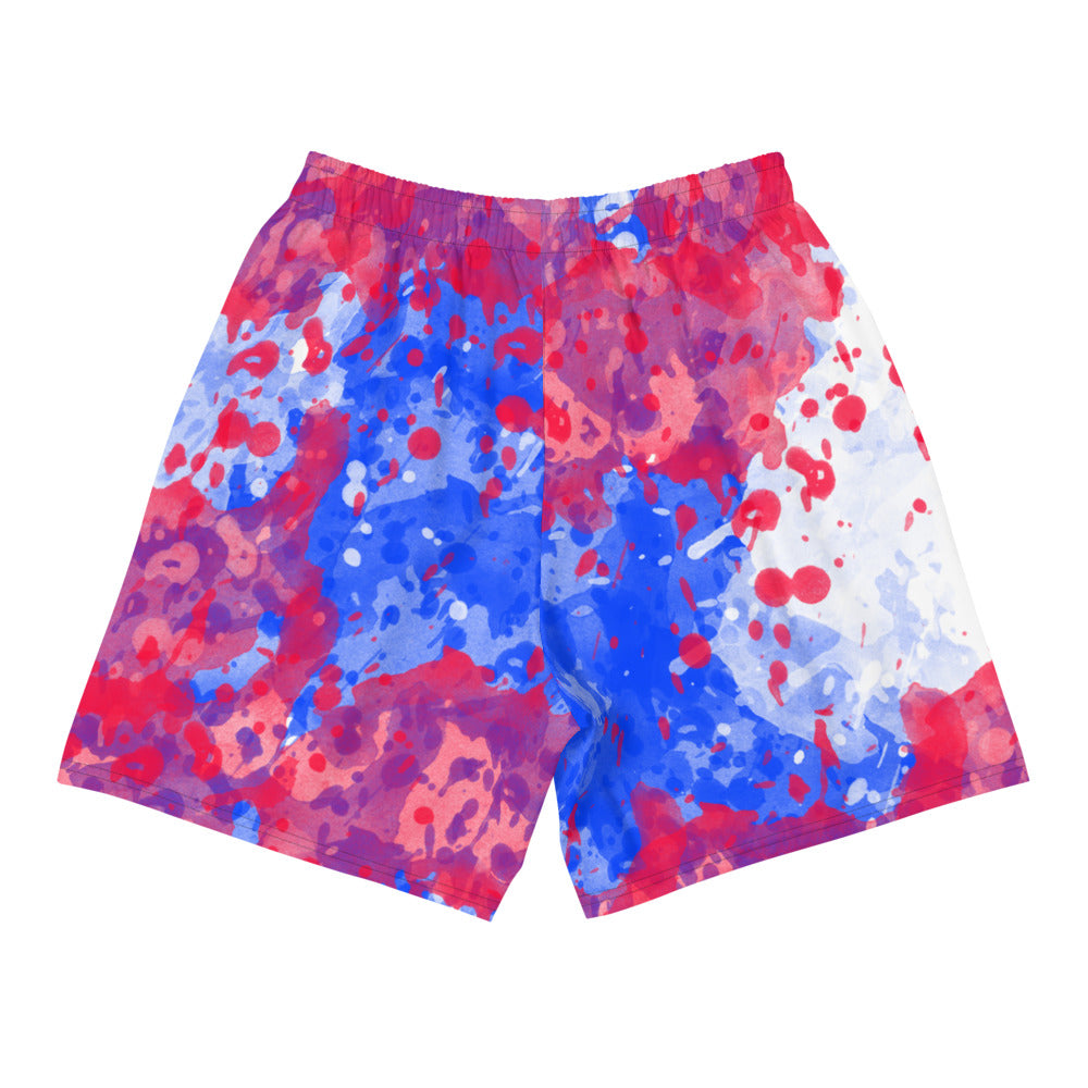 Sixty Eight 93 Logo White Crème Blue Strawberry Men's Shorts