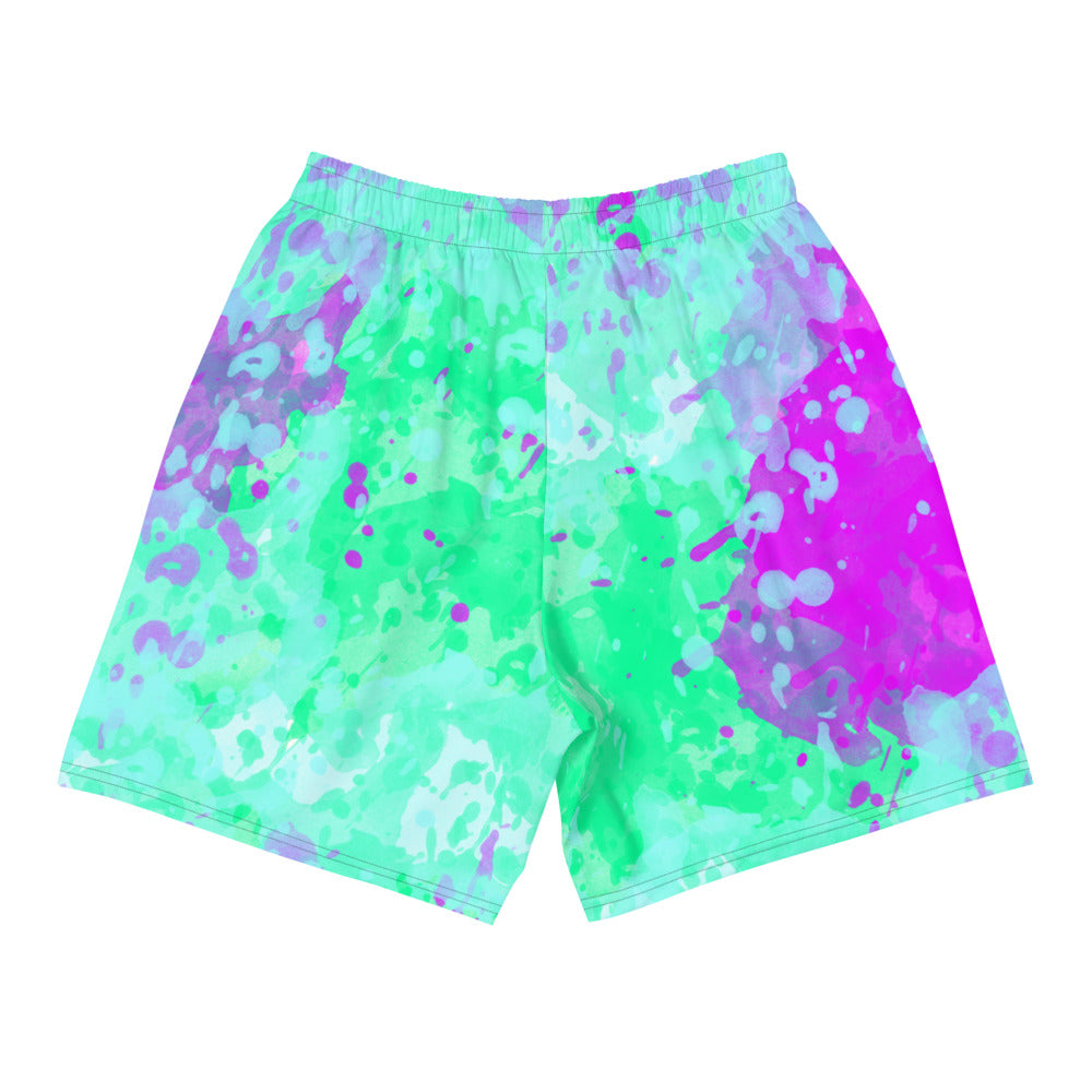 Sixty Eight 93 Logo White Incredible Marble Blue Men's Shorts