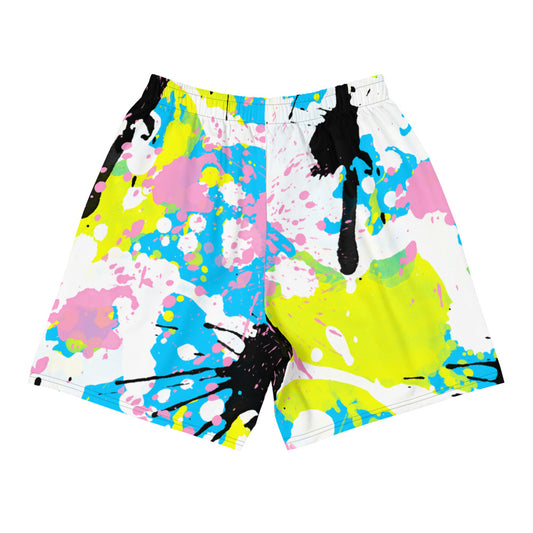 Sixty Eight 93 Logo Red Splatter #11 Men's Shorts