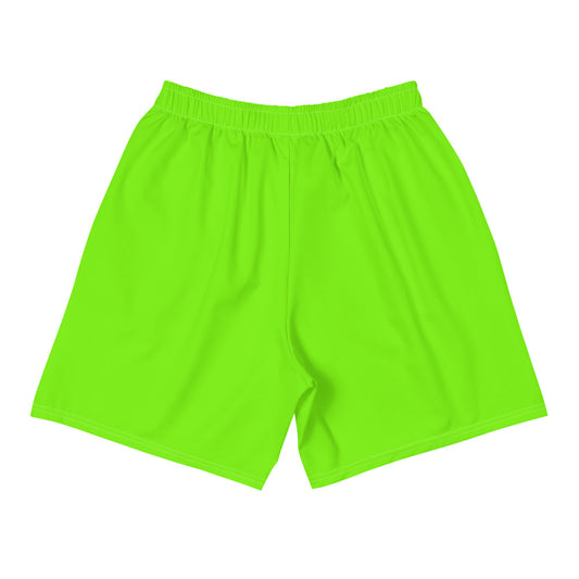 Sixty Eight 93 Logo White & Lime Green Men's Shorts