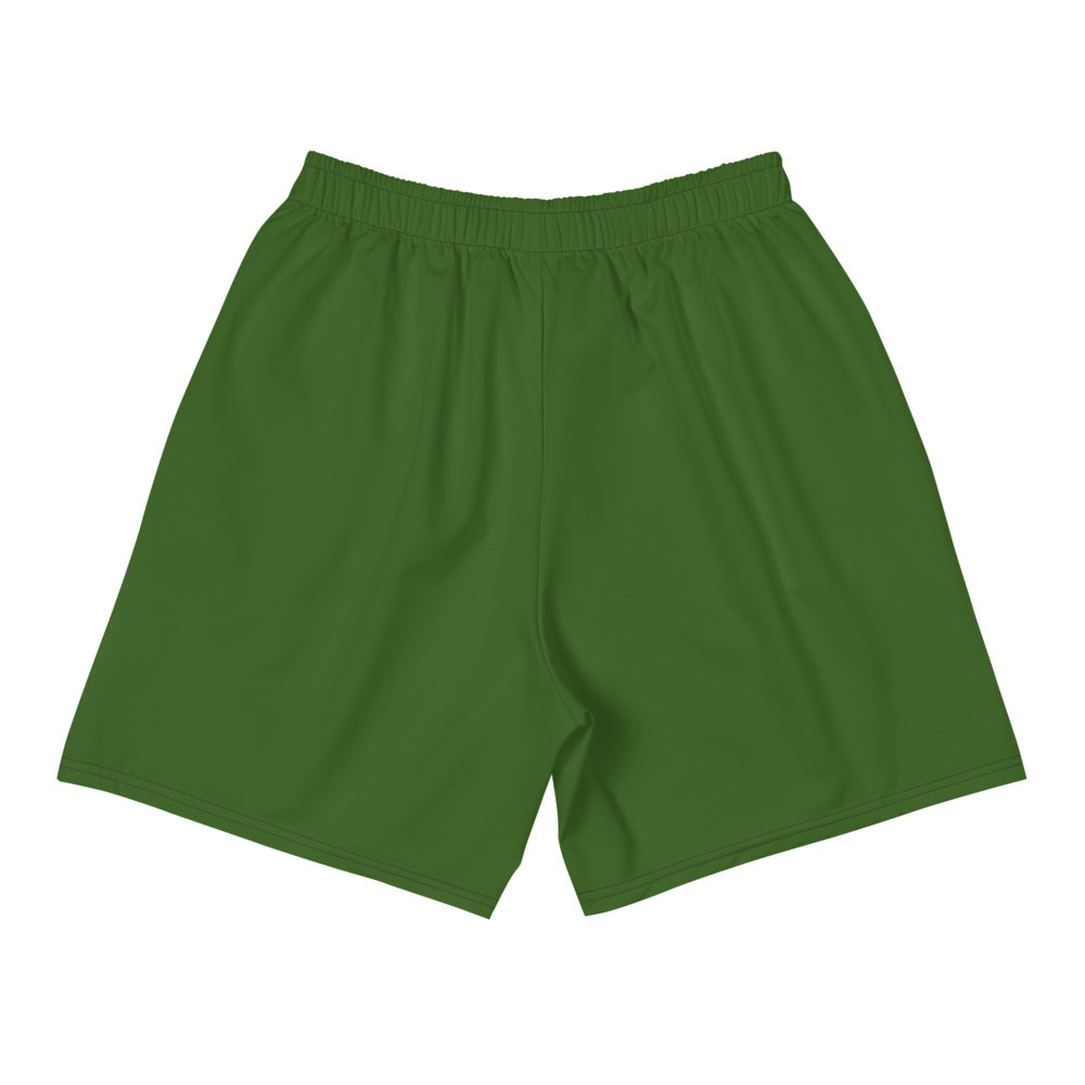 Sixty Eight 93 Logo White & Forest Green Men's Shorts