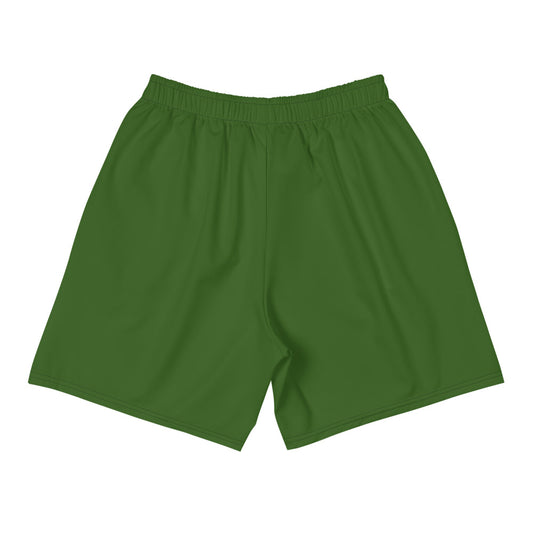 Sixty Eight 93 Logo White & Forest Green Men's Shorts