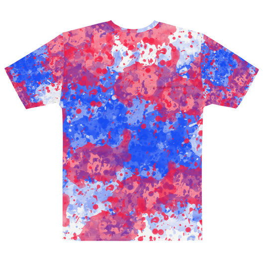 Sixty Eight 93 Logo White Crème Blue Strawberry Tee