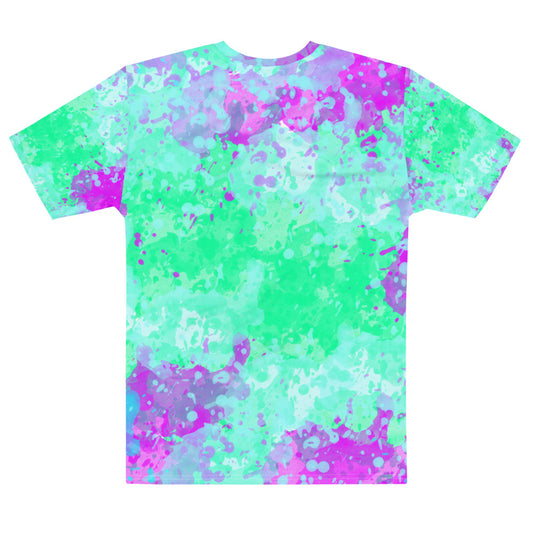 Sixty Eight 93 Logo White Incredible Marble Blue Tee