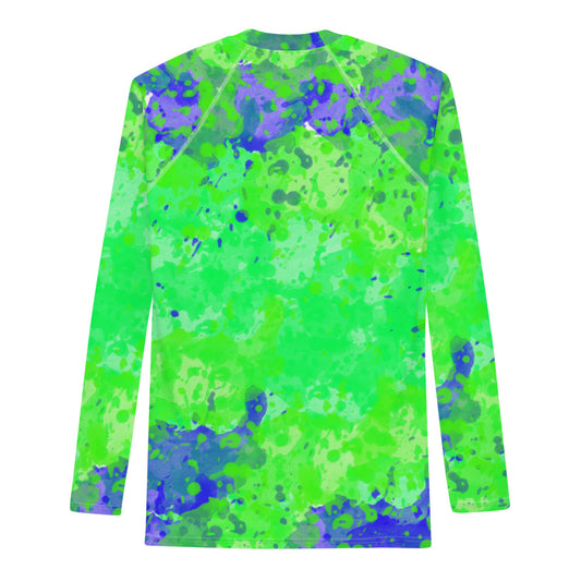 Sixty Eight 93 Logo White Earthy Men's Rash Guard