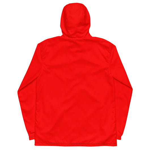 Sixty Eight 93 Logo White & Red Windbreaker