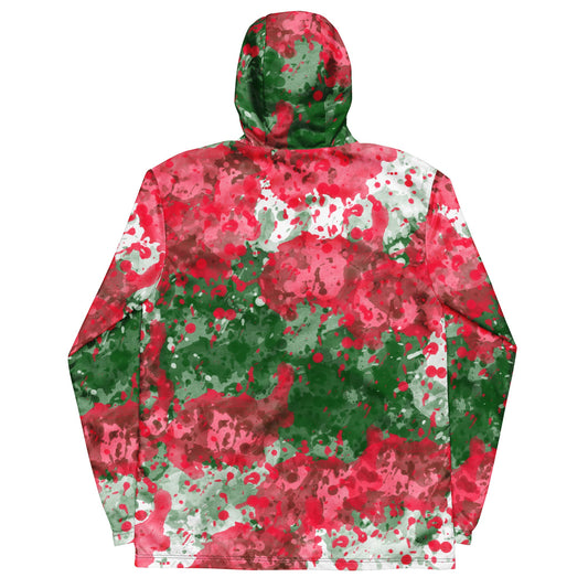 Sixty Eight 93 Logo White Crème Rose Green Windbreaker