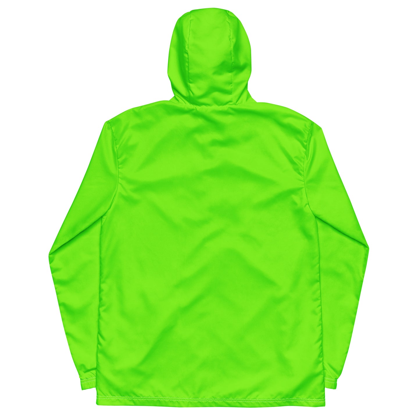 Sixty Eight 93 Logo White & Lime Green Windbreaker
