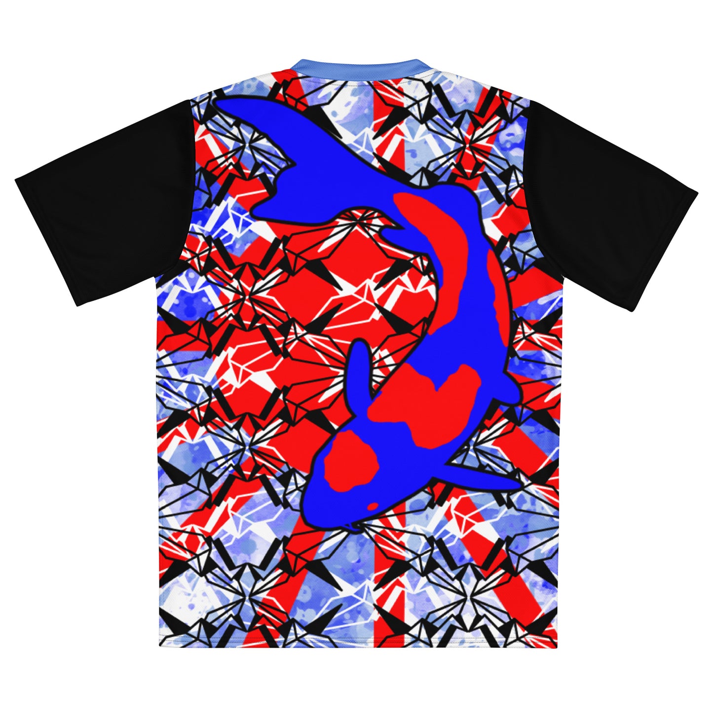 Sixty Eight 93 Logo Red & Blue Japan Unisex Jersey