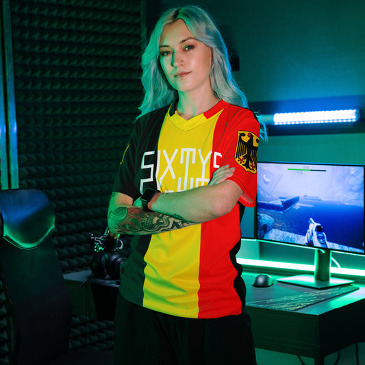 Sixty Eight 93 Logo White Germany Unisex Jersey