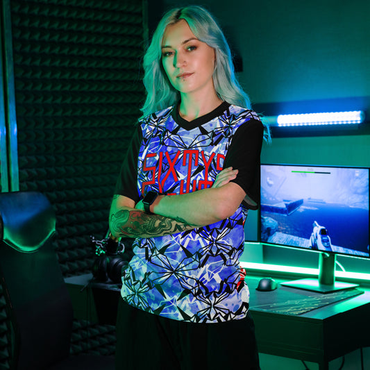 Sixty Eight 93 Logo Red & Blue Japan Unisex Jersey