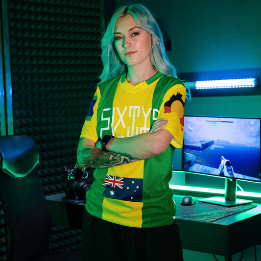 Sixty Eight 93 Logo White Australia Unisex Jersey