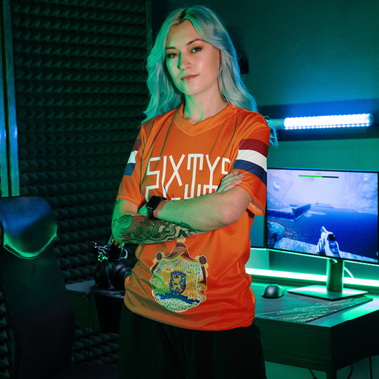 Sixty Eight 93 Logo White Netherlands Unisex Jersey