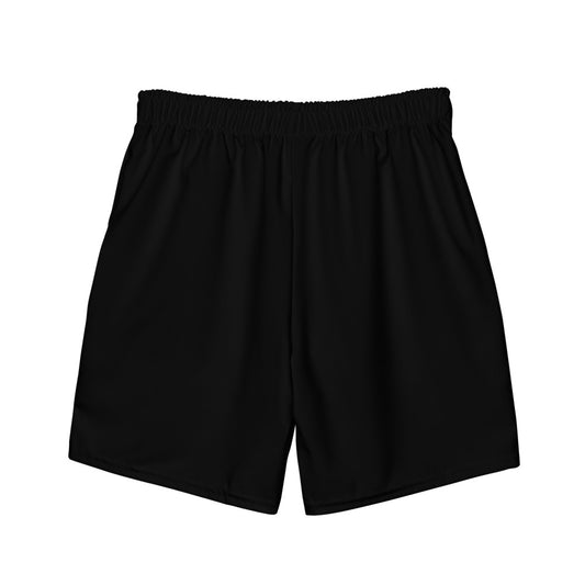 Sixty Eight 93 Logo White & Black Men's Swim Trunks