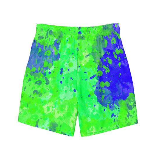 Sixty Eight 93 Logo White Earthy Men's Swim Trunks