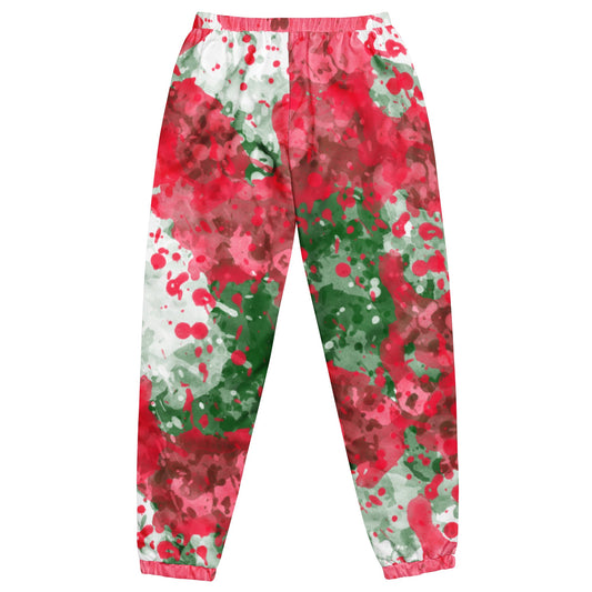 Sixty Eight 93 Logo White Crème Rose Green Track Pants