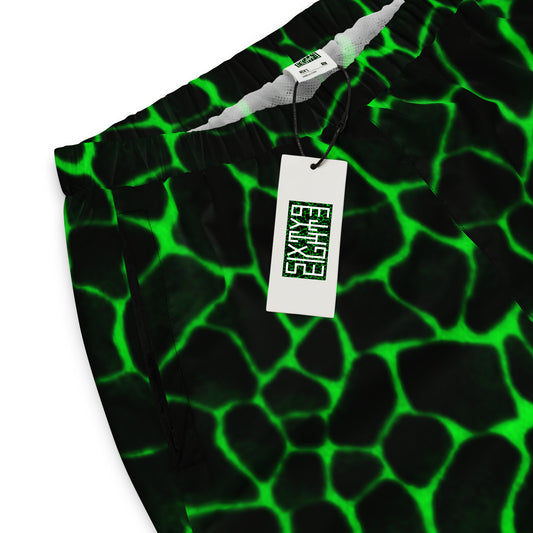 Sixty Eight 93 Logo White Boa Black Lime Track Pants