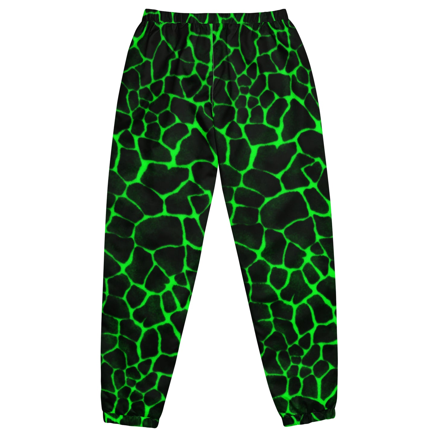Sixty Eight 93 Logo White Boa Black Lime Track Pants