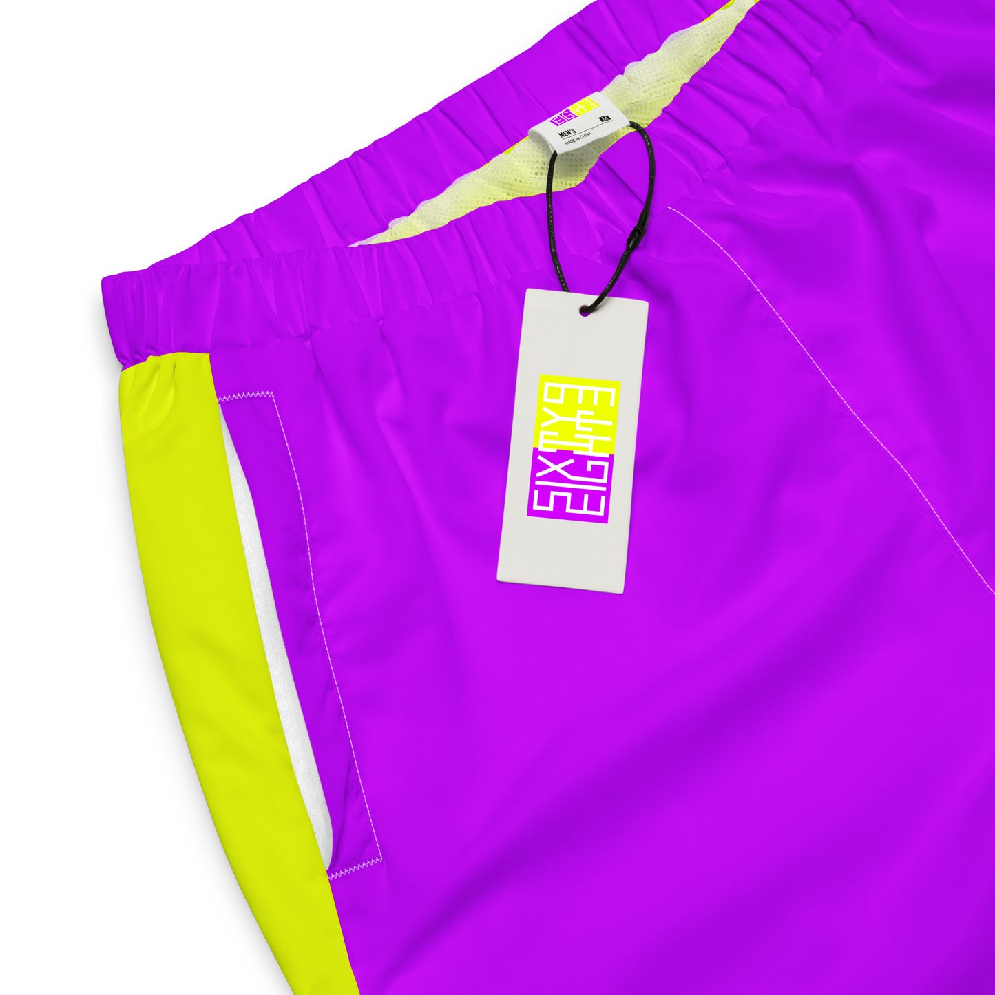 Sixty Eight 93 Logo White & Grape Gold Track Pants