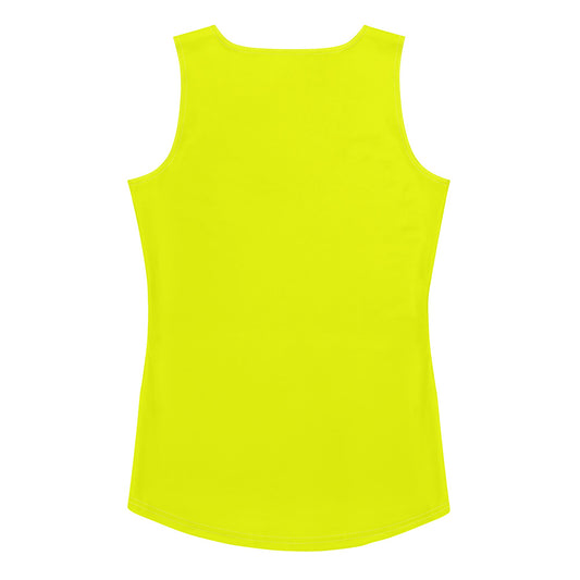 Sixty Eight 93 Logo White & Yellow Women's AOP Tank Top