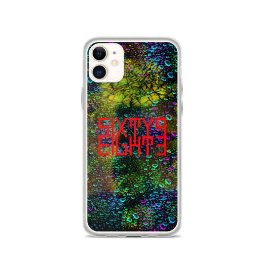Sixty Eight 93 Logo Red Splash #1 iPhone Case