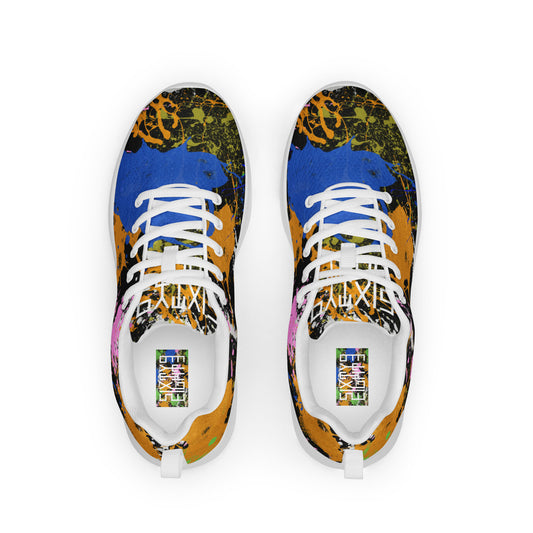 Sixty Eight 93 Logo White Splatter #2 Men’s Athletic Shoes