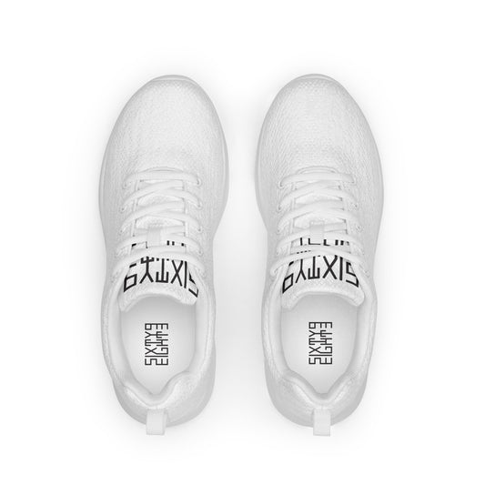 Sixty Eight 93 Logo Black White Men's Athletic Shoes