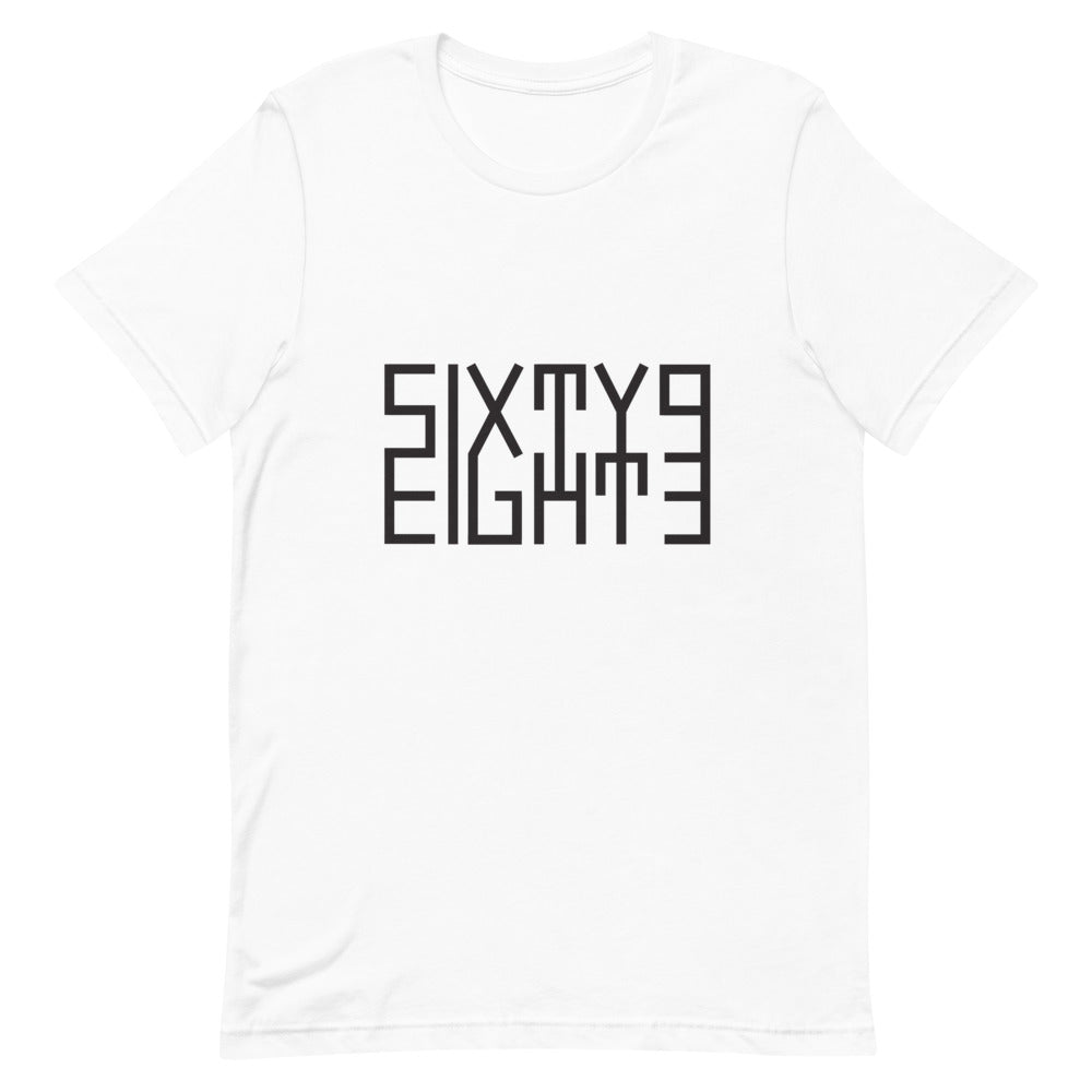 Sixty Eight 93 Logo Black Unisex T-Shirt