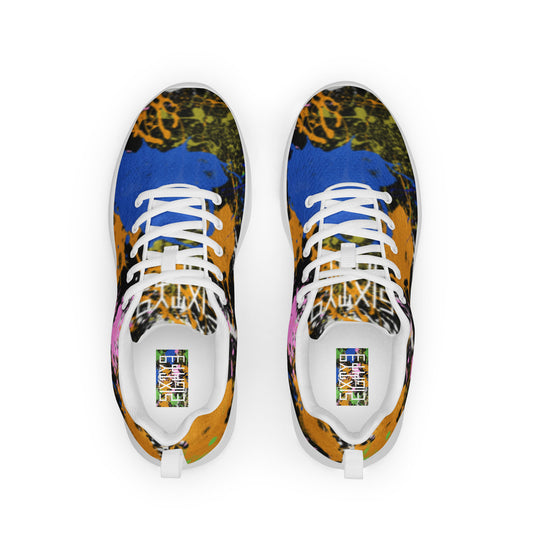 Sixty Eight 93 Logo White Splatter #2 Women’s Athletic Shoes