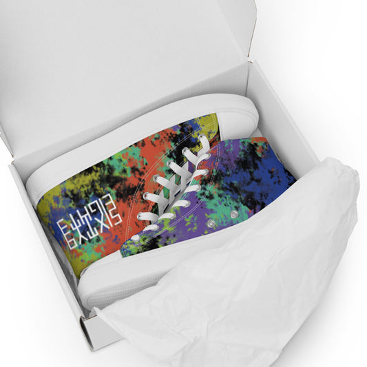 Sixty Eight 93 Logo White Fusion #1 Women's High Top Shoes