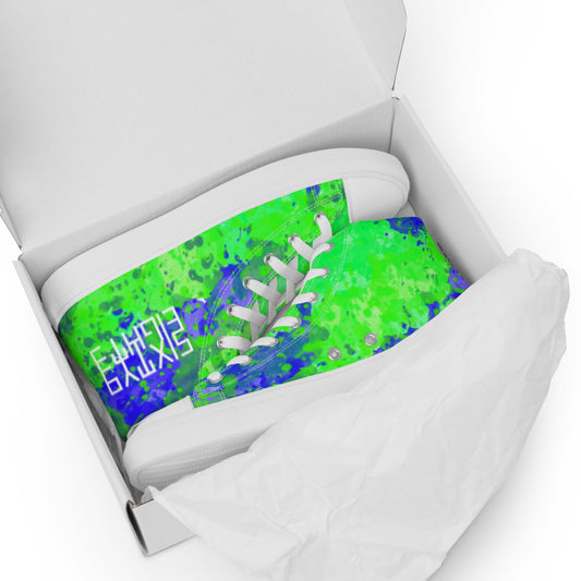 Sixty Eight 93 Logo White Earthy Women's High Top Shoes