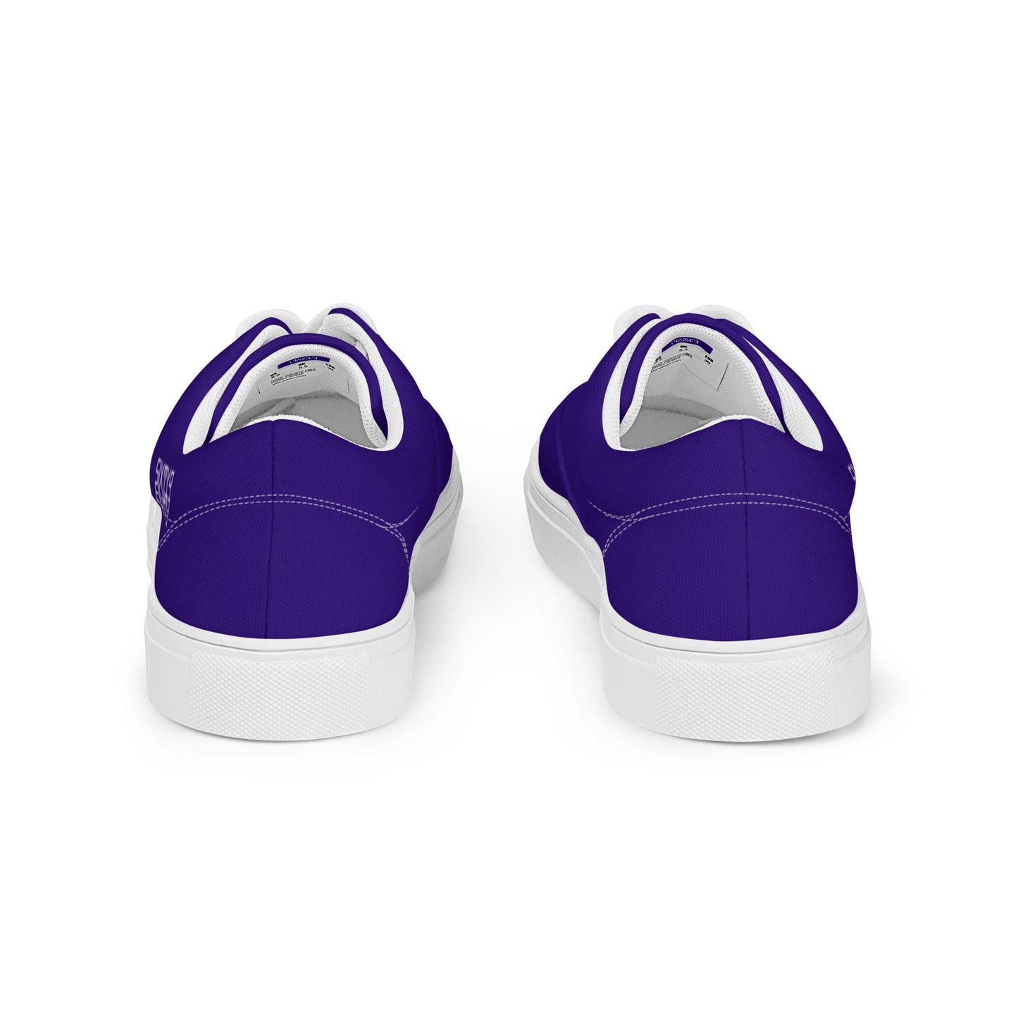 Sixty Eight 93 Logo White & Royal Blue Women's Low Top Shoes