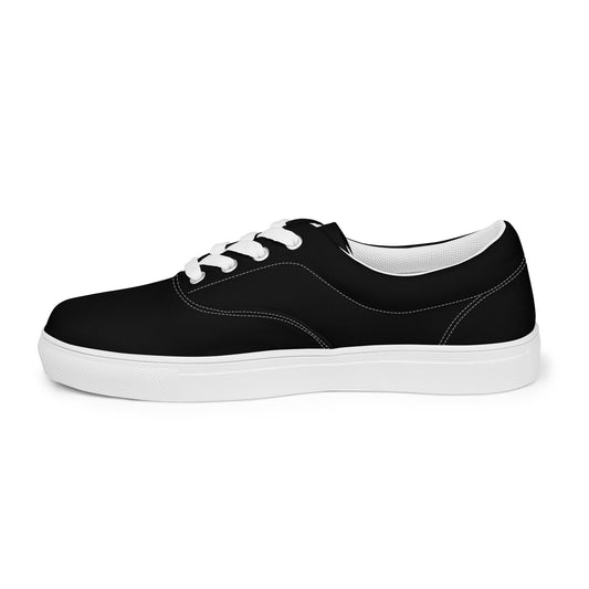 Sixty Eight 93 Logo White & Black Women's Low Top Shoes