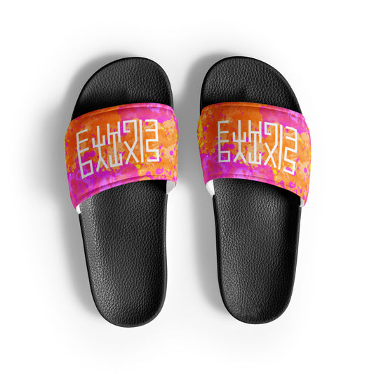 Sixty Eight 93 Logo White POY Women’s Slides