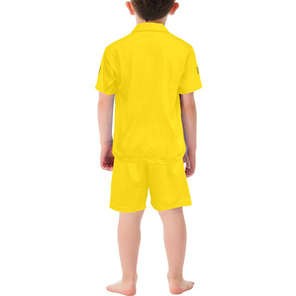 Sixty Eight 93 Little Boys' V-Neck Short Pajama Set