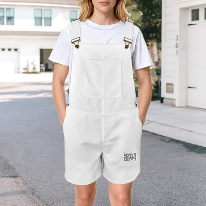 Sixty Eight 93 Logo Black White Overalls