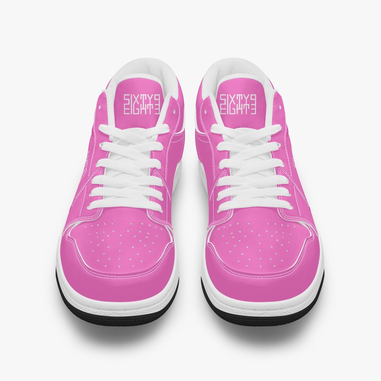 Sixty Eight 93 Logo White Pink SENTLT1 Shoes