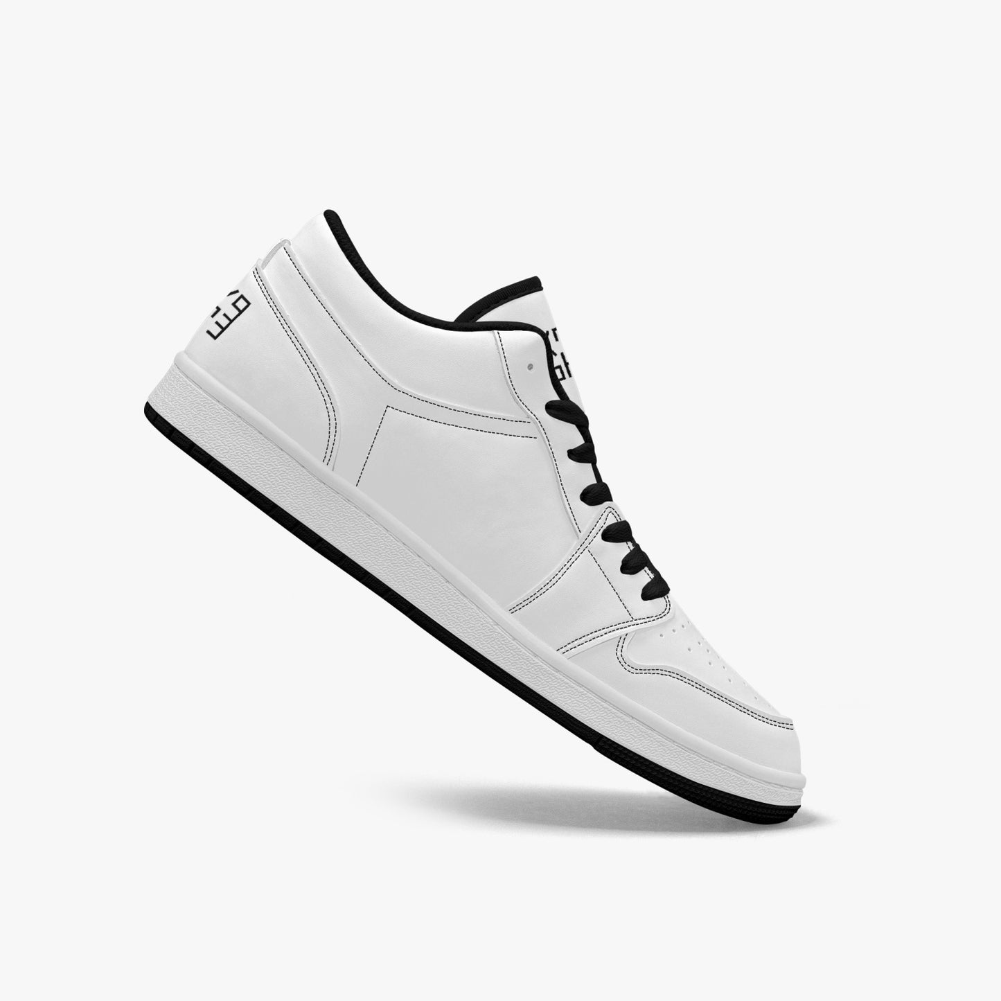 Sixty Eight 93 Logo Black White SENTLT1 Shoes