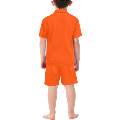 Sixty Eight 93 Little Boys' V-Neck Short Pajama Set