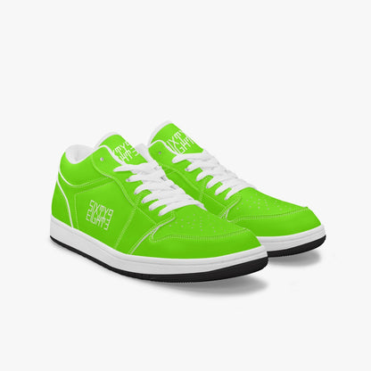 Sixty Eight 93 Logo White Lime Green SENTLT1 Shoes