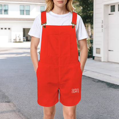 Sixty Eight 93 Logo White Red Overalls