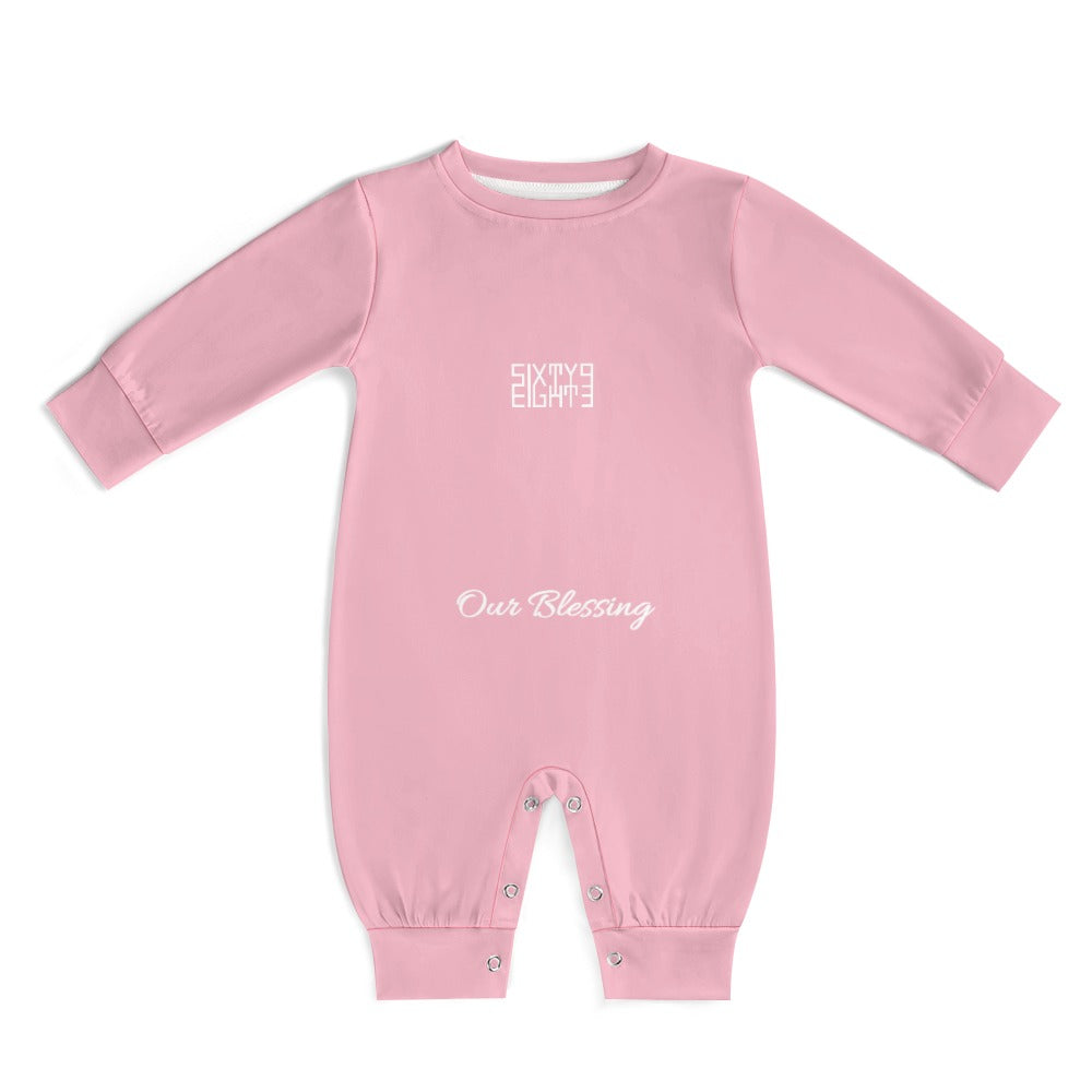 Sixty Eight 93 "Our Blessing" Baby Romper