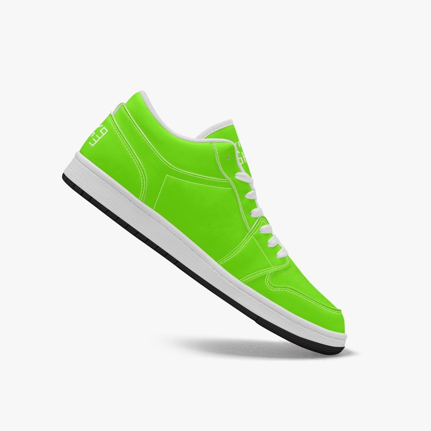 Sixty Eight 93 Logo White Lime Green SENTLT1 Shoes