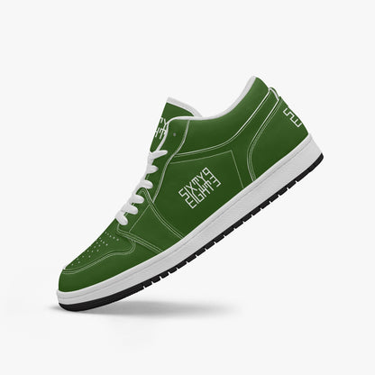 Sixty Eight 93 Logo White Forest Green SENTLT1 Shoes