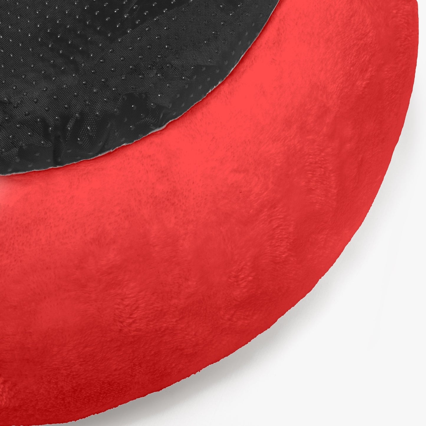 Sixty Eight 93 Logo Black Red Round Large Size Pet Bed