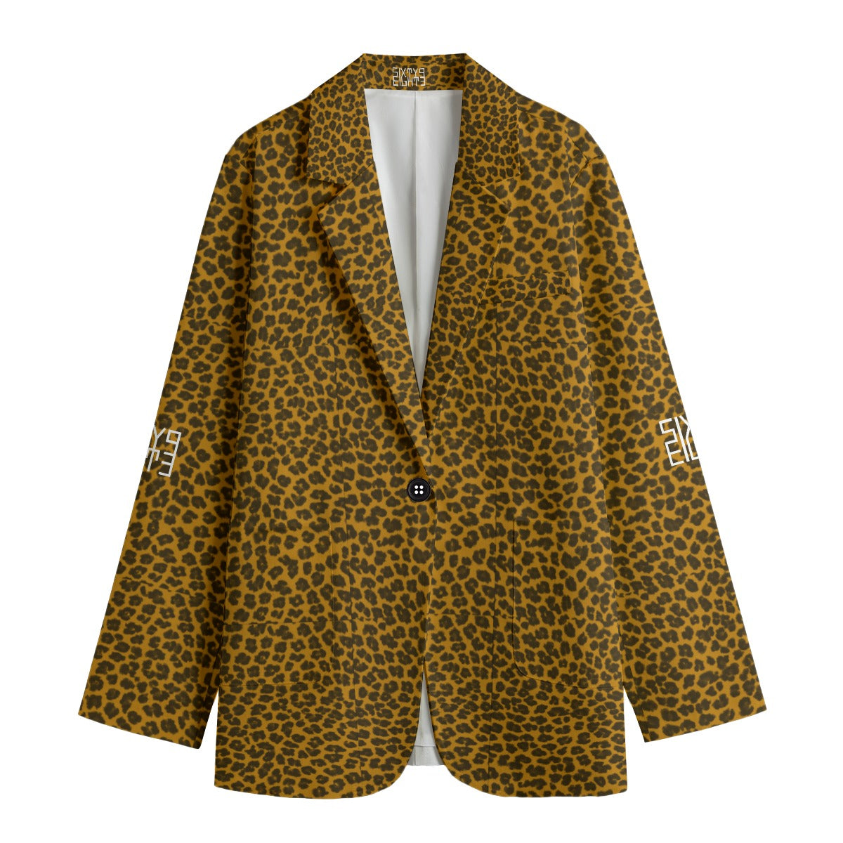 Sixty Eight 93 Cheetah Women's Leisure Blazer