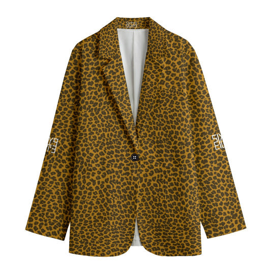 Sixty Eight 93 Cheetah Women's Leisure Blazer