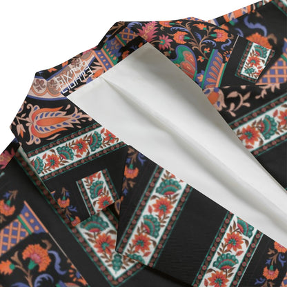 Sixty Eight 93 Exotic Men's Casual Flat Lapel Collar Blazer