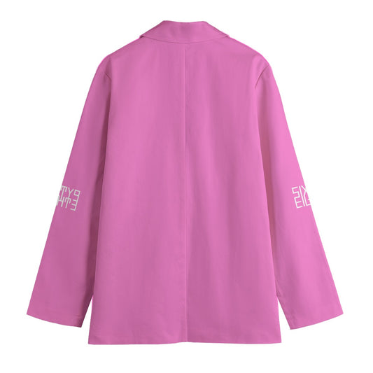 Sixty Eight 93 Pink Women's Leisure Blazer
