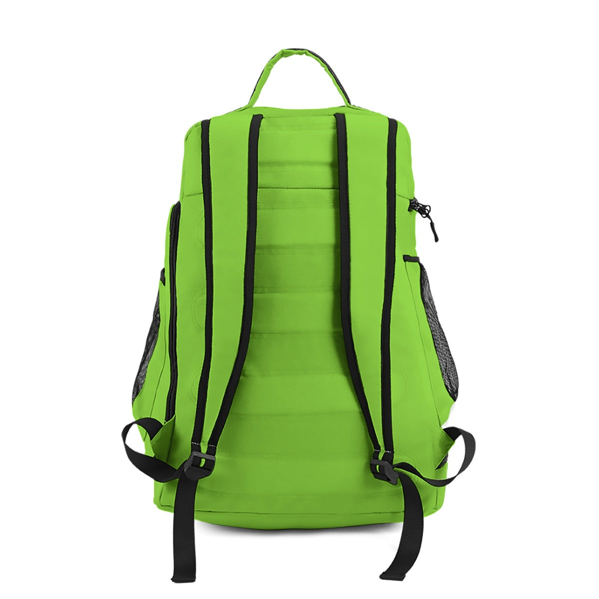 Sixty Eight 93 Logo White Green Apple Multifunctional Oxford Backpack